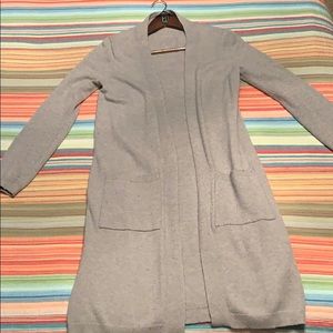 Grey cardigan
